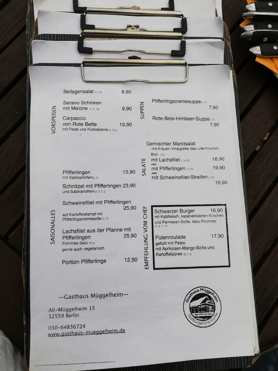 Speisekarte photo 3