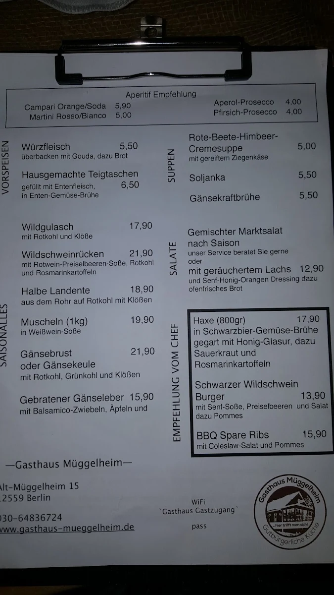 Speisekarte photo 7