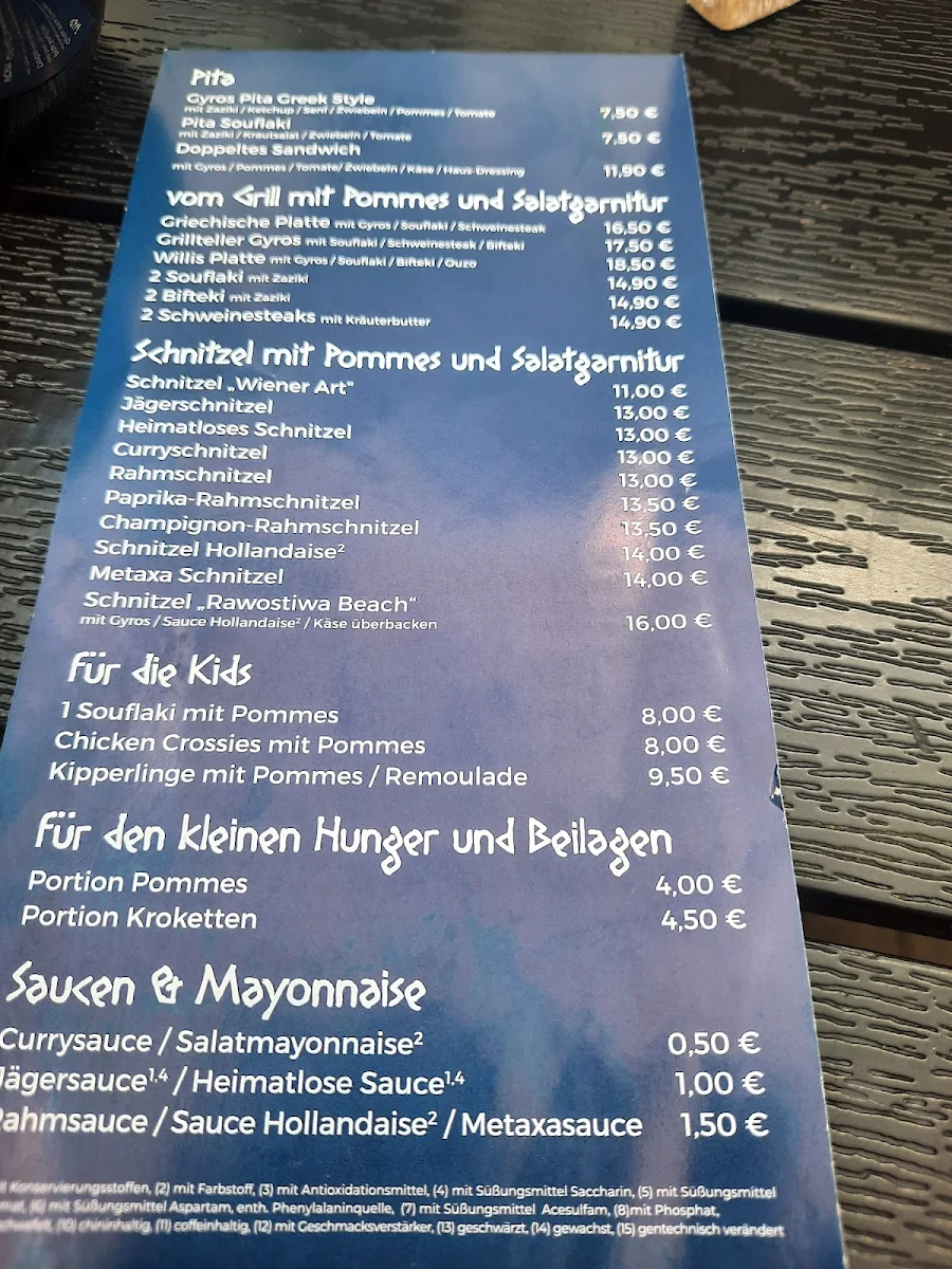 Speisekarte photo 3