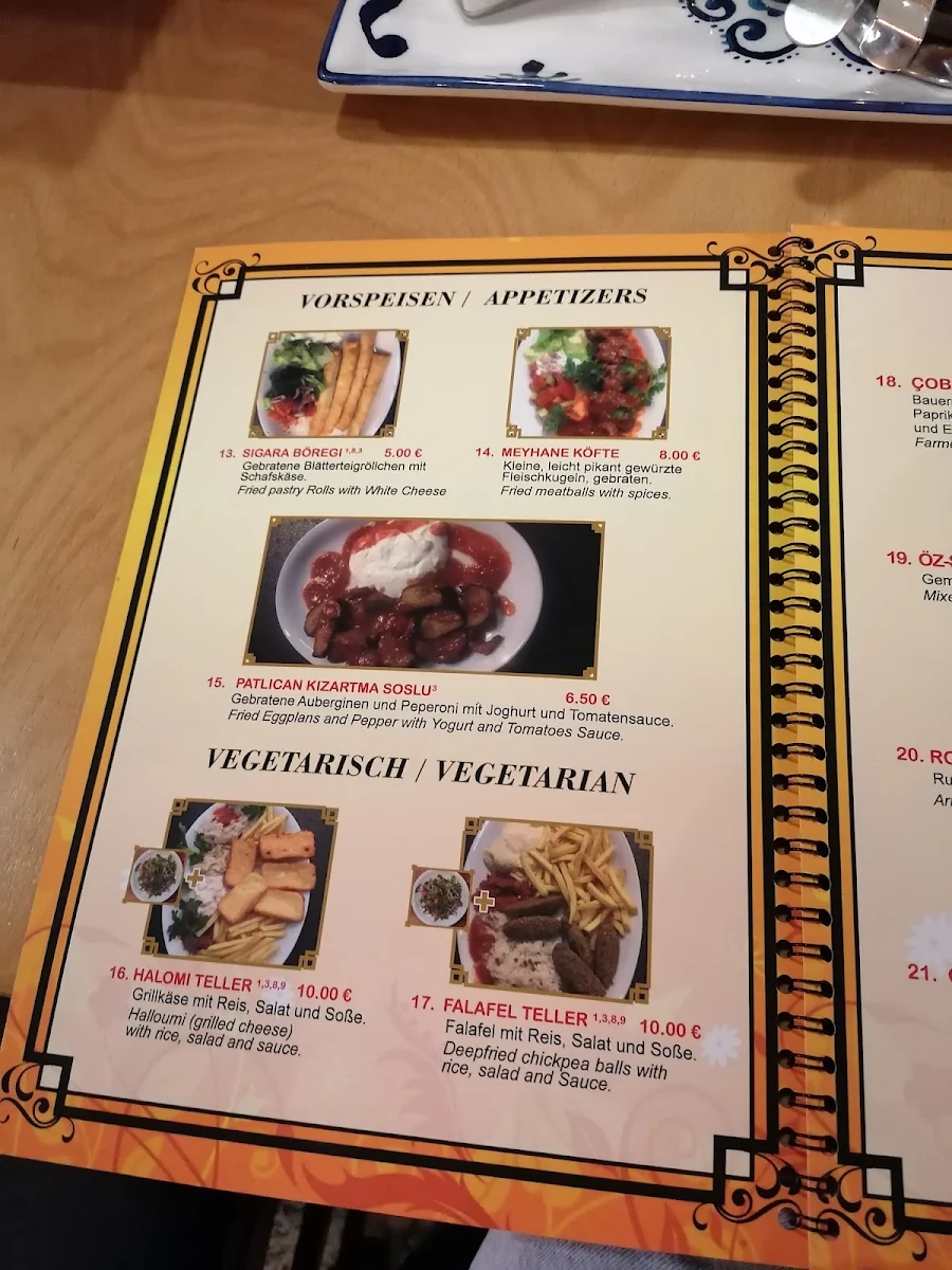 Speisekarte photo 1
