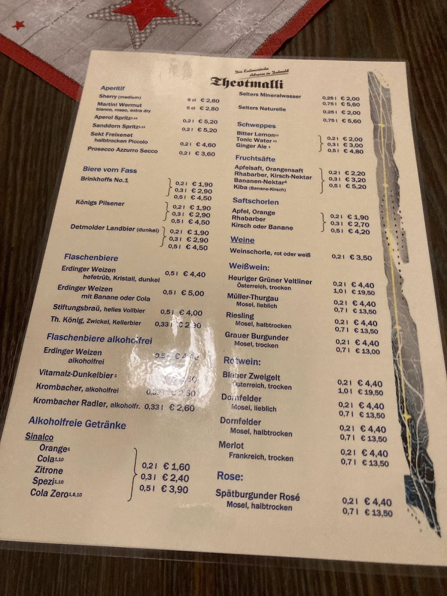 Speisekarte photo 2