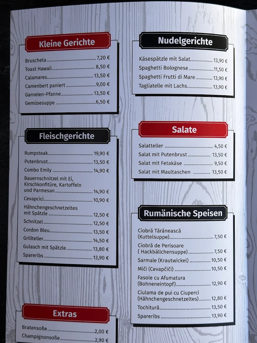 Speisekarte photo 3