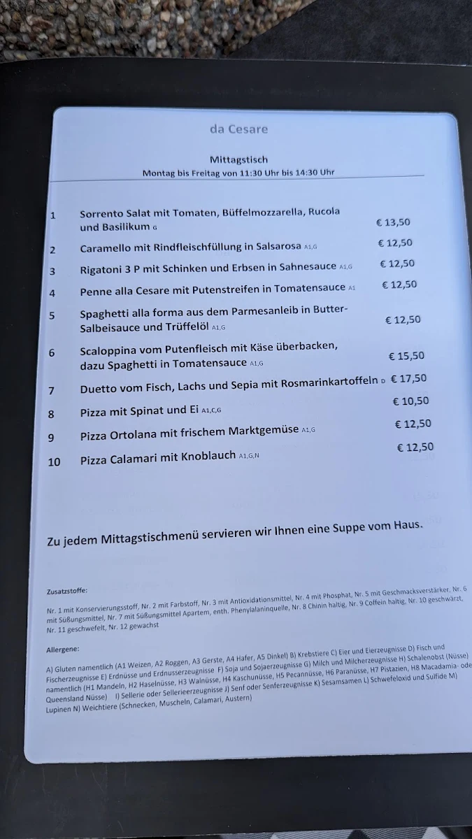 Speisekarte photo 3