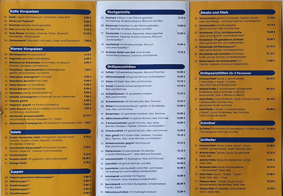 Speisekarte photo 2