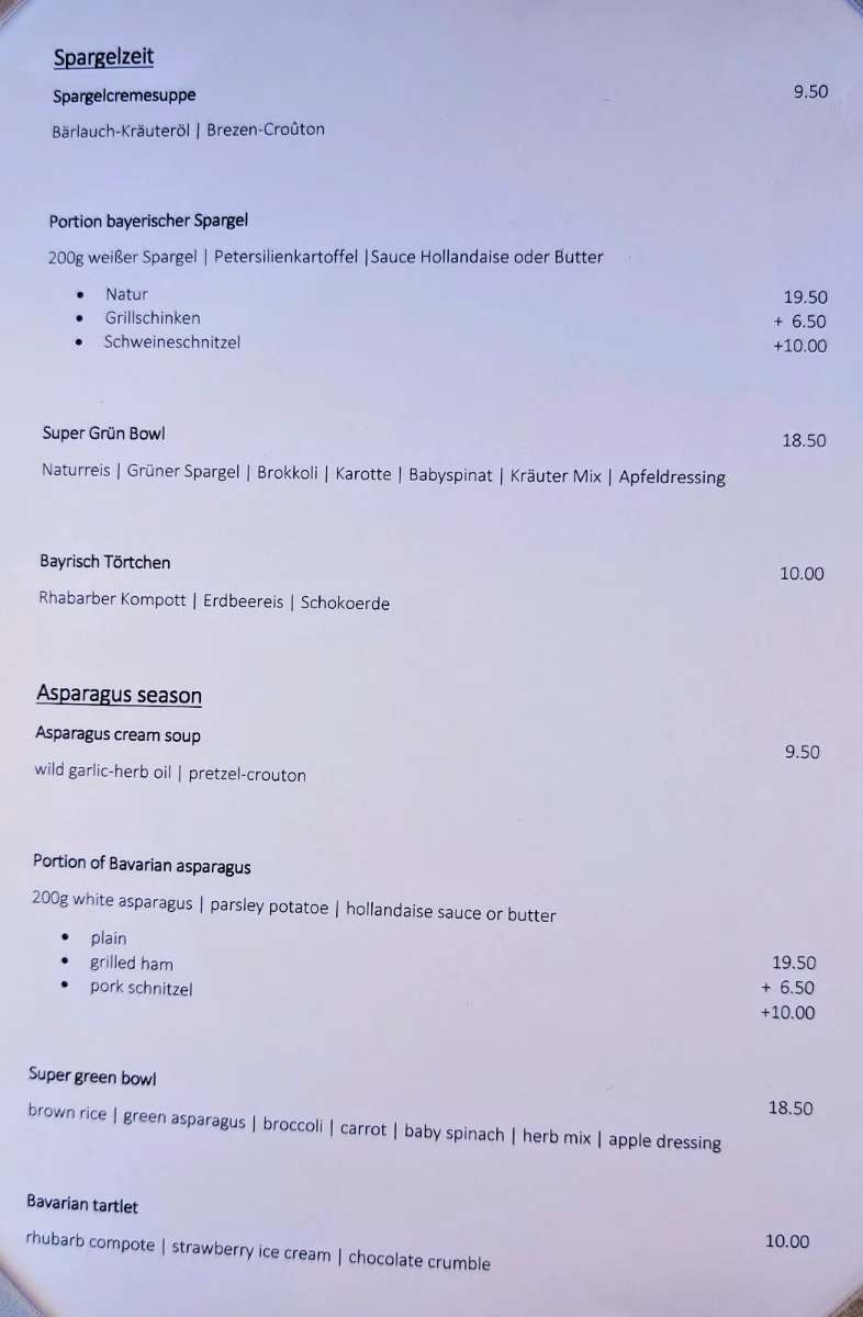 Speisekarte photo 5