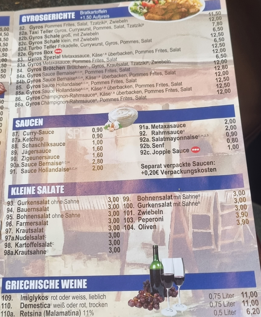 Speisekarte photo 8
