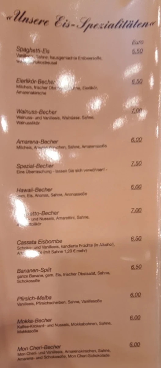 Speisekarte photo 1