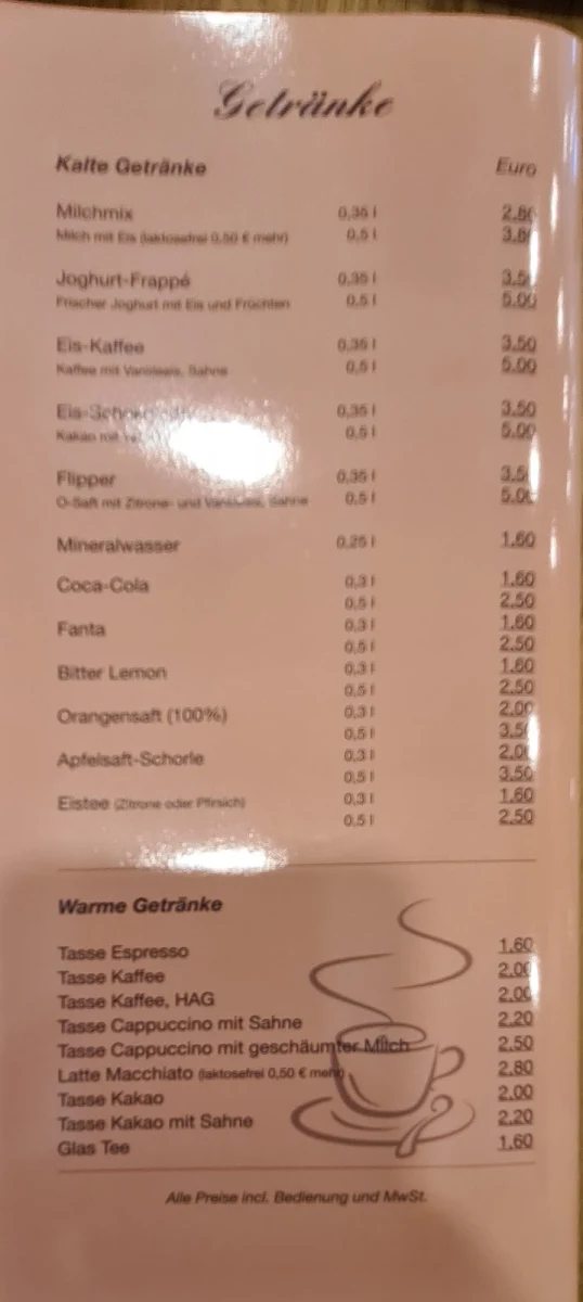 Speisekarte photo 2