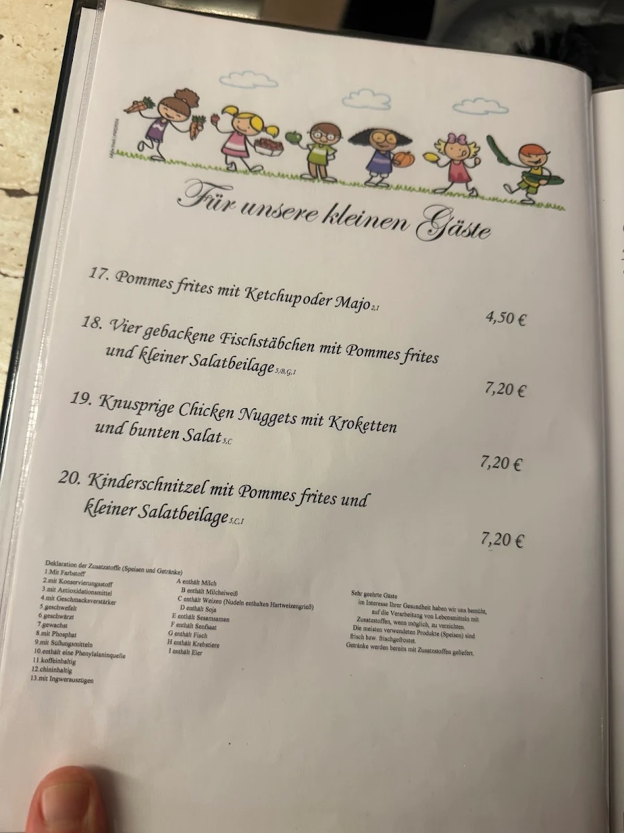 Speisekarte photo 1