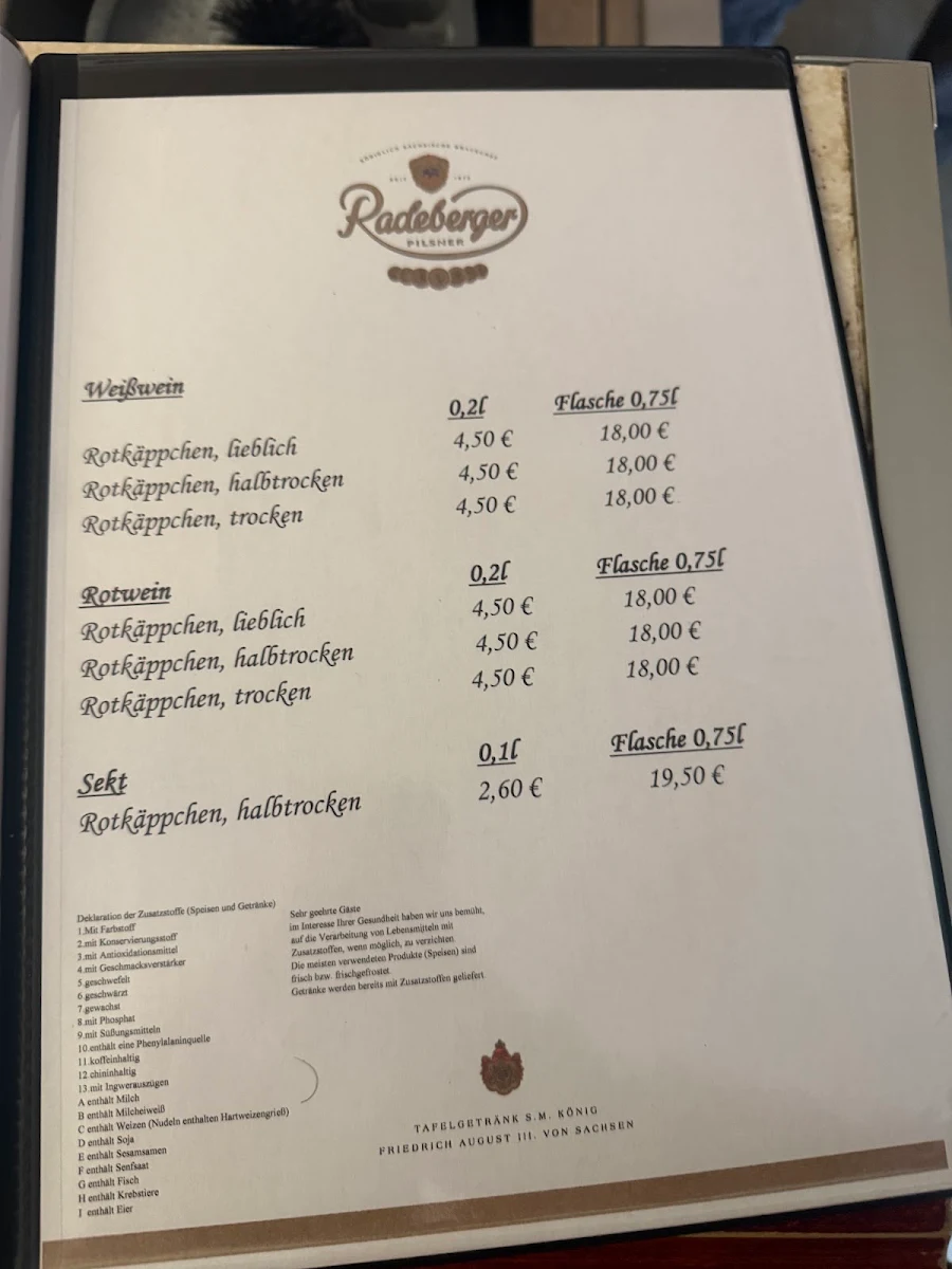 Speisekarte photo 2
