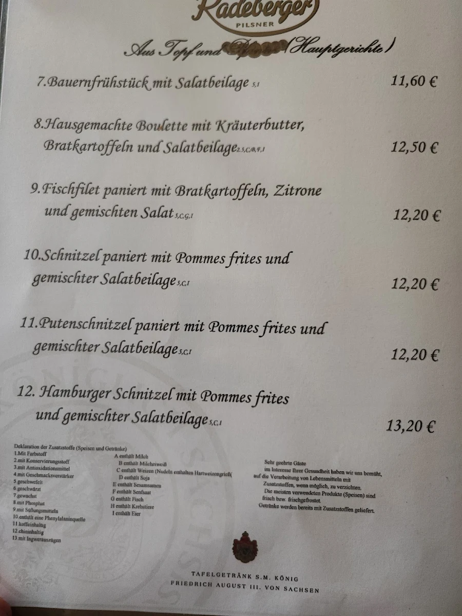 Speisekarte photo 5