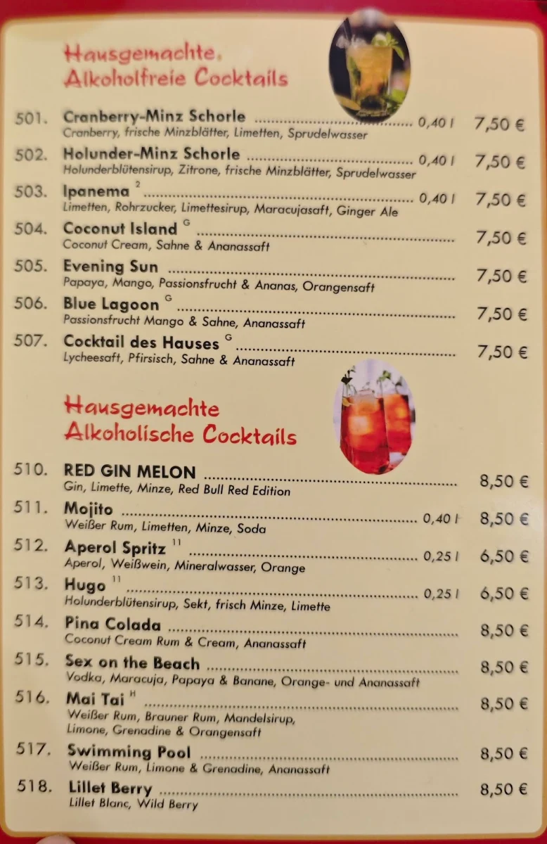 Speisekarte photo 2