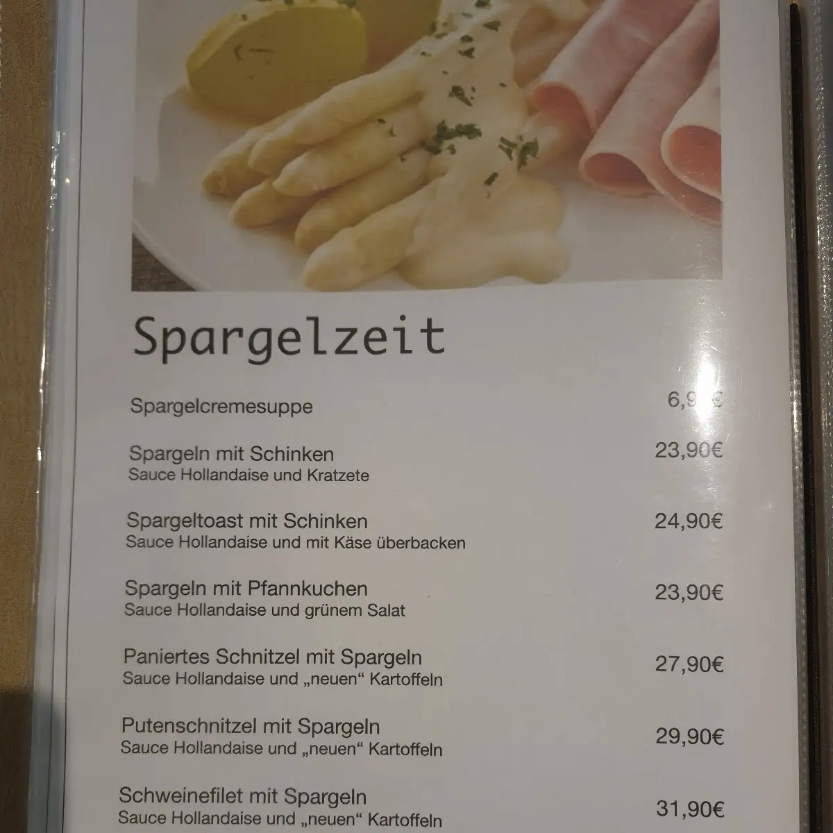 Speisekarte photo 3