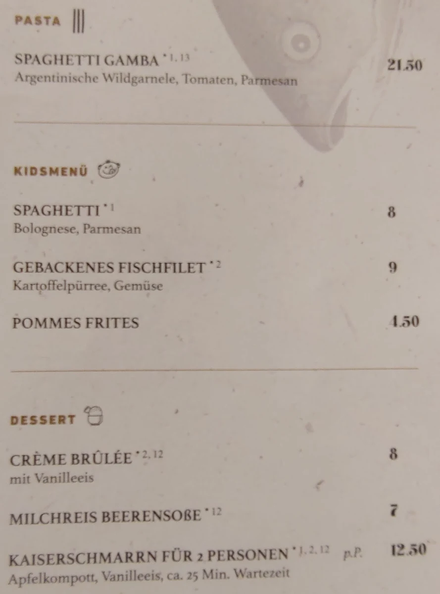 Speisekarte photo 8