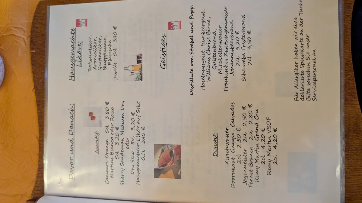 Speisekarte photo 2