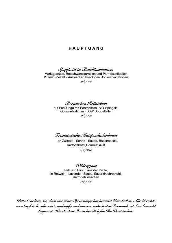 Speisekarte photo 1