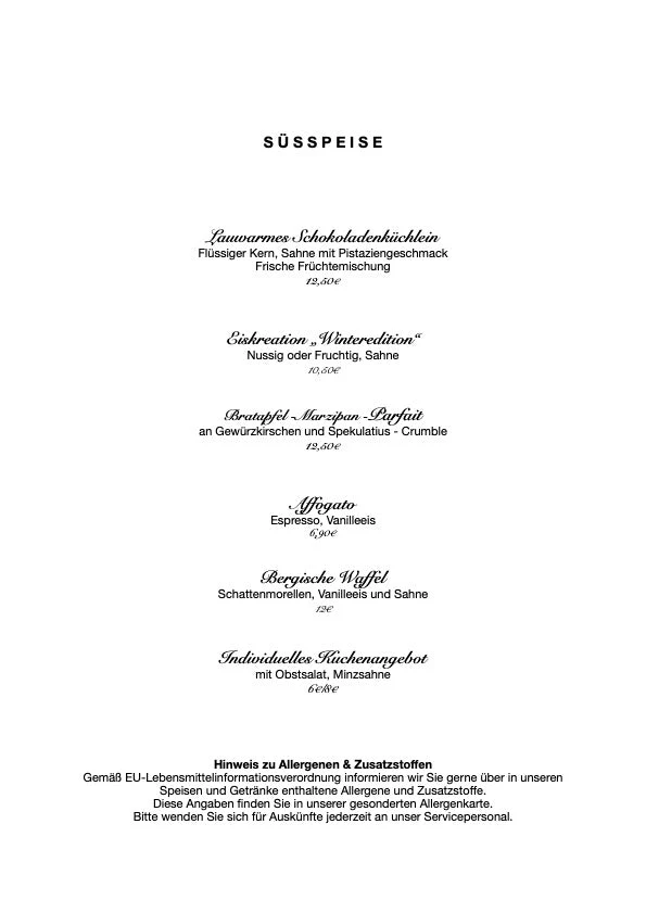 Speisekarte photo 4