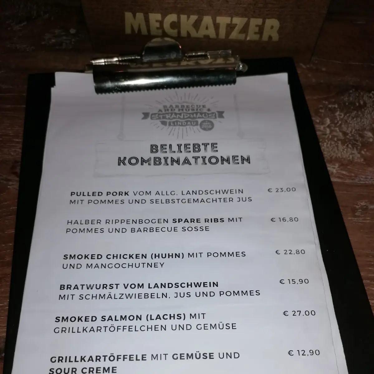 Speisekarte photo 2