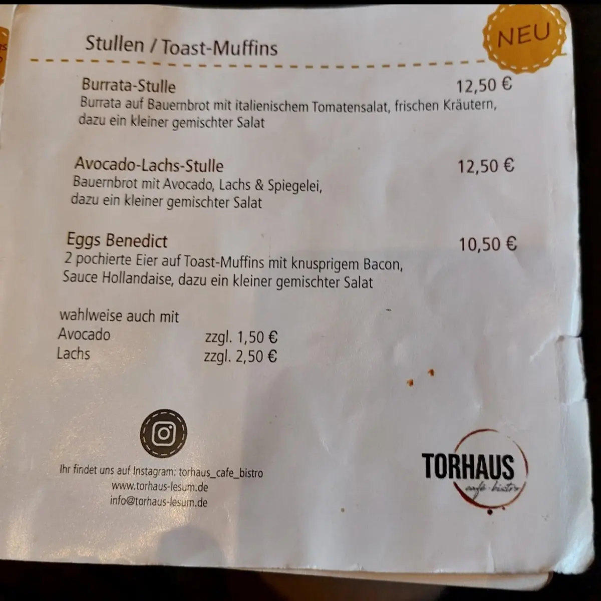Speisekarte photo 2