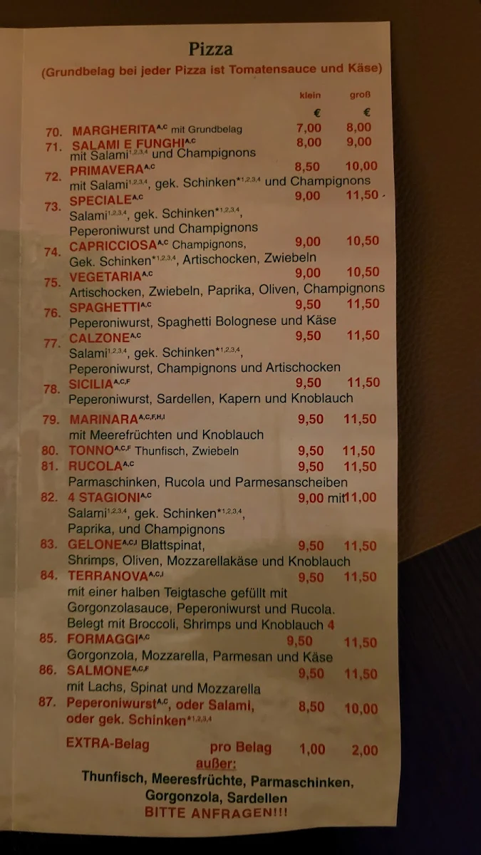 Speisekarte photo 2