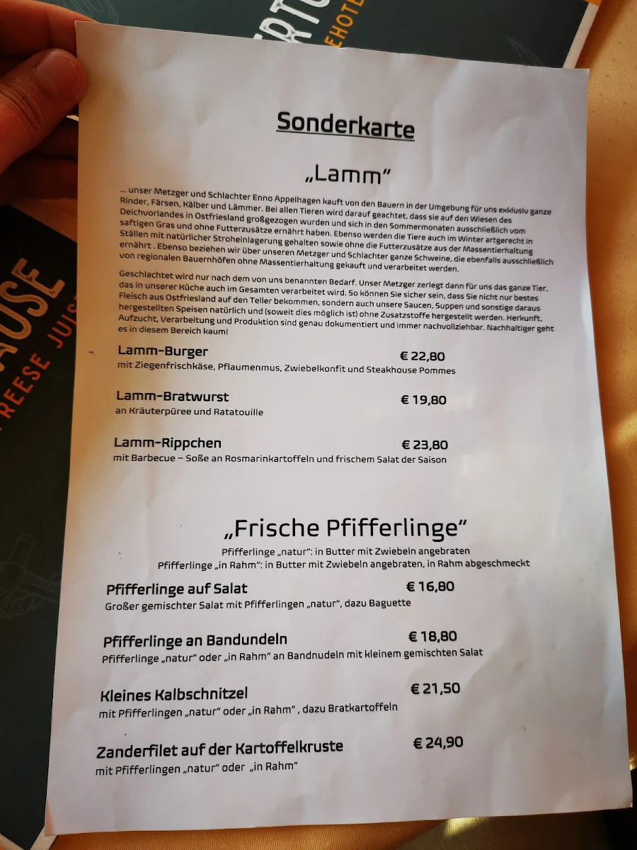 Speisekarte photo 9