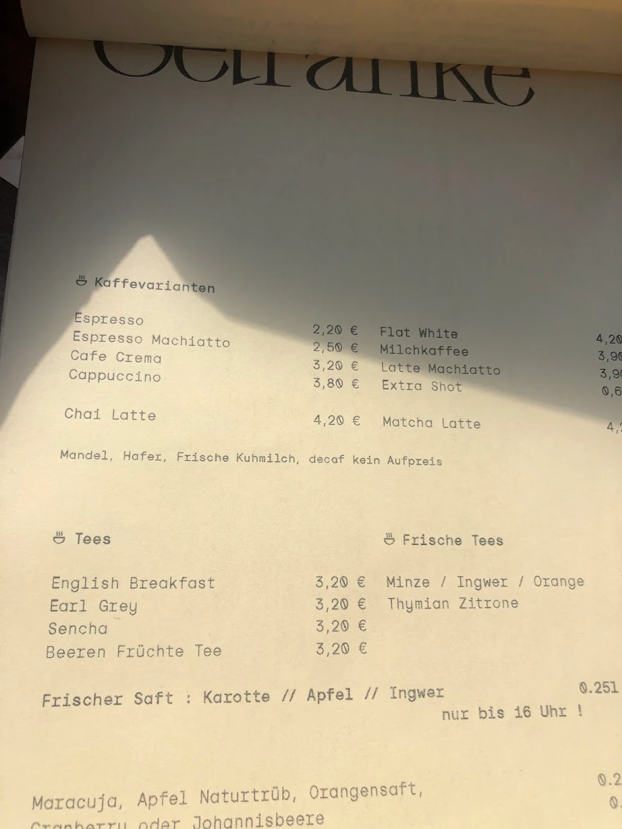 Speisekarte photo 5