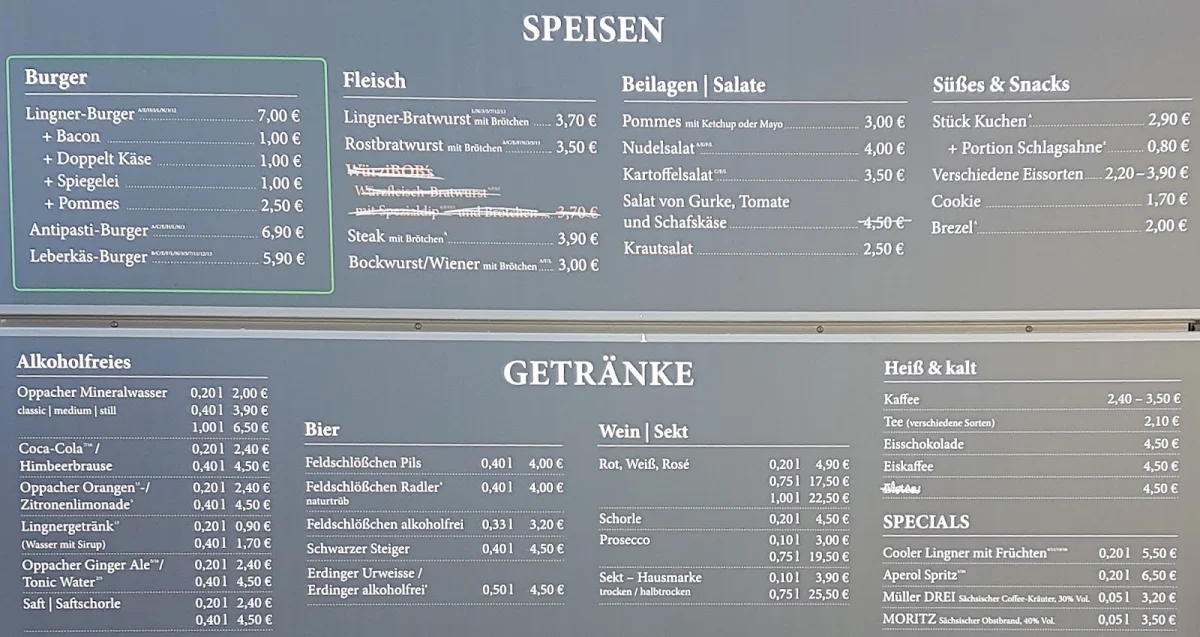 Speisekarte photo 1