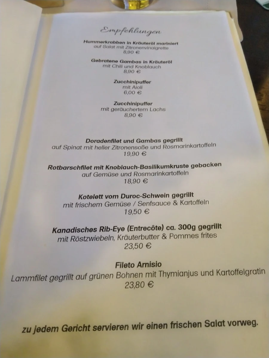Speisekarte photo 2