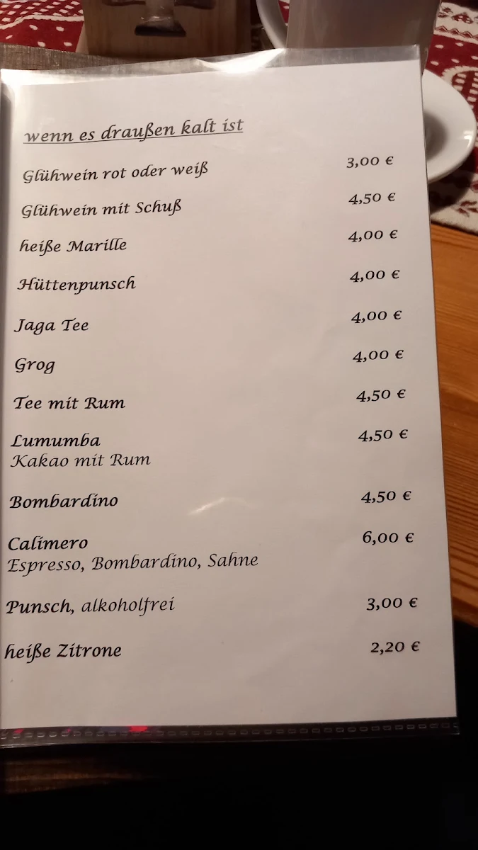 Speisekarte photo 1