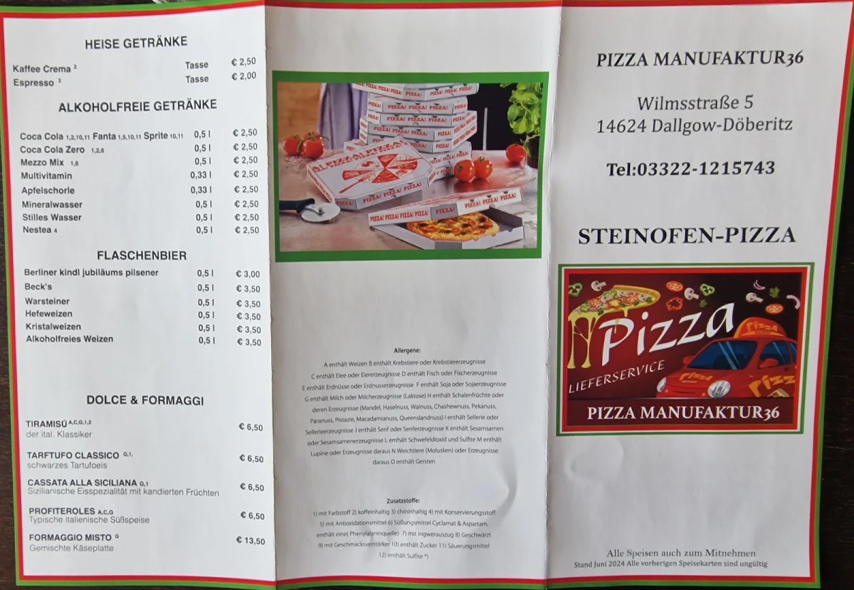 Speisekarte photo 2
