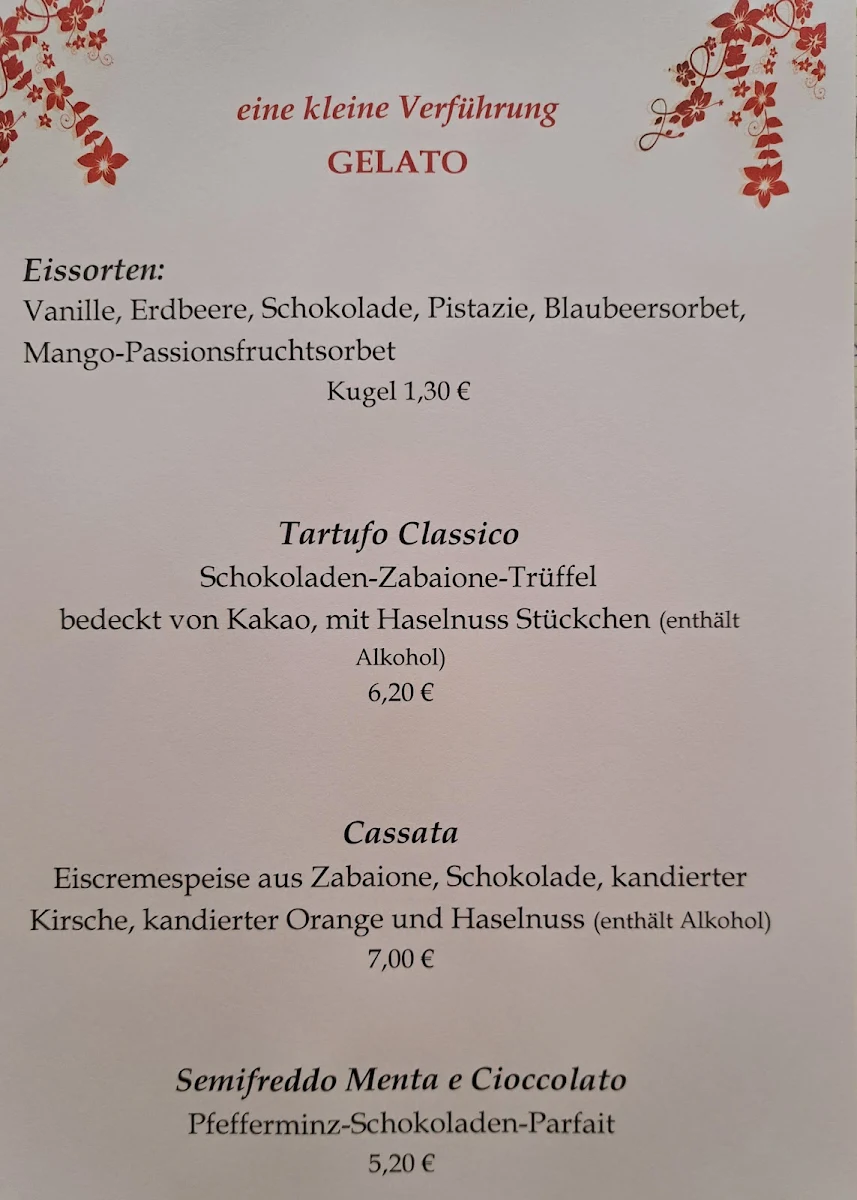 Speisekarte photo 2