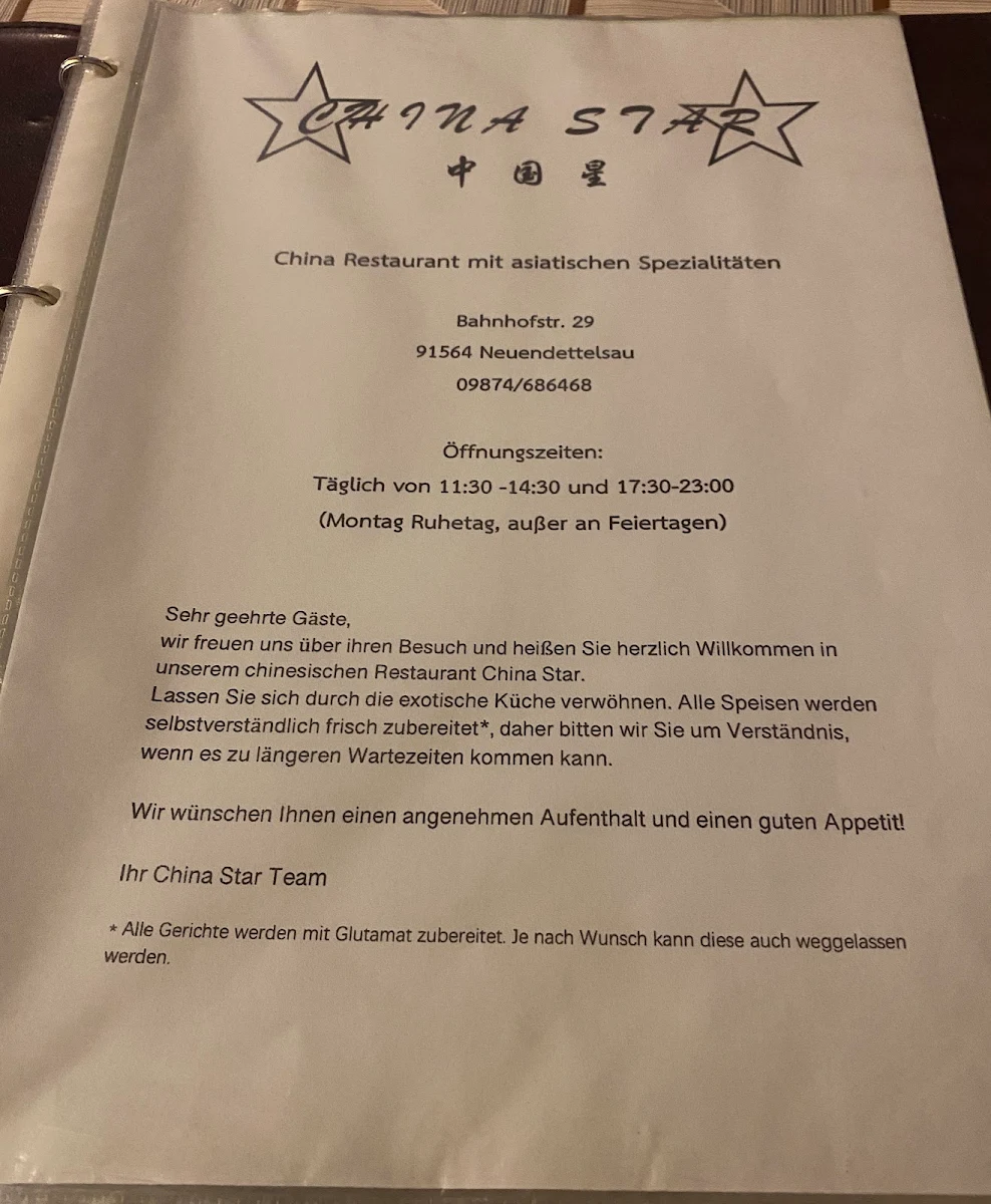 Speisekarte photo 3