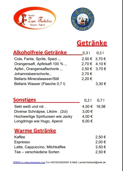 Speisekarte photo 1