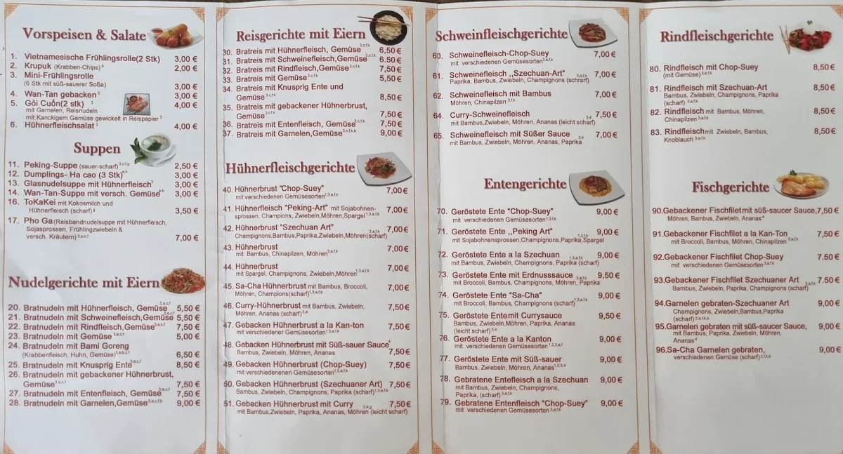 Speisekarte photo 2