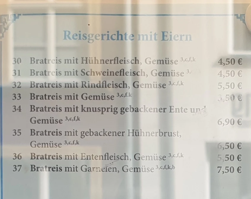 Speisekarte photo 6