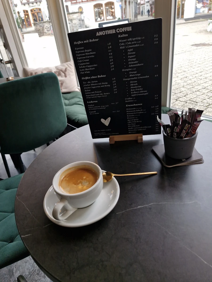 Speisekarte, Another Coffee Limburg - Plötze