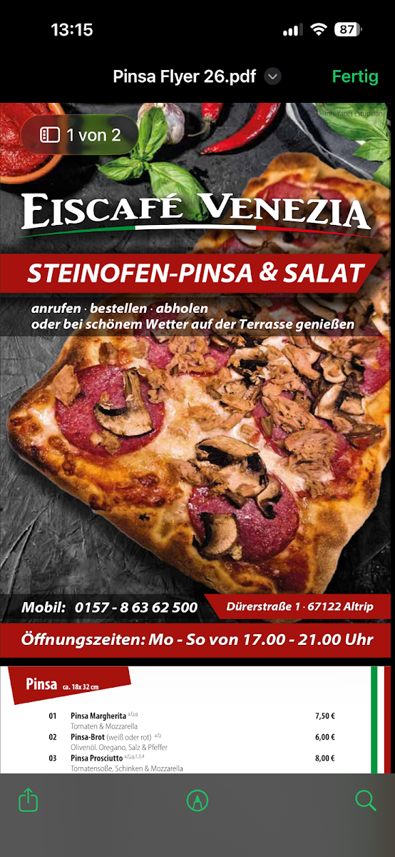 Speisekarte photo 4