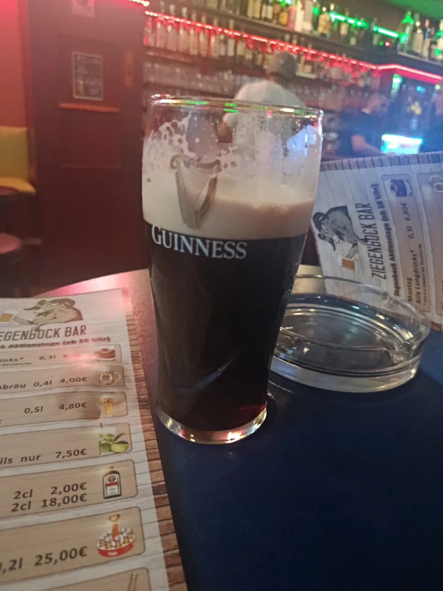 Speisekarte, Ziegenbock.Bar