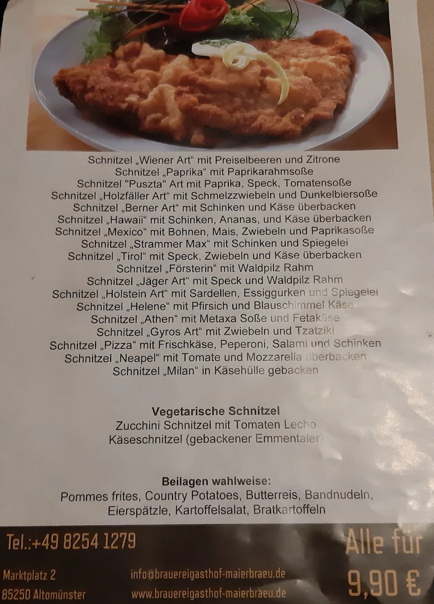 Speisekarte photo 2