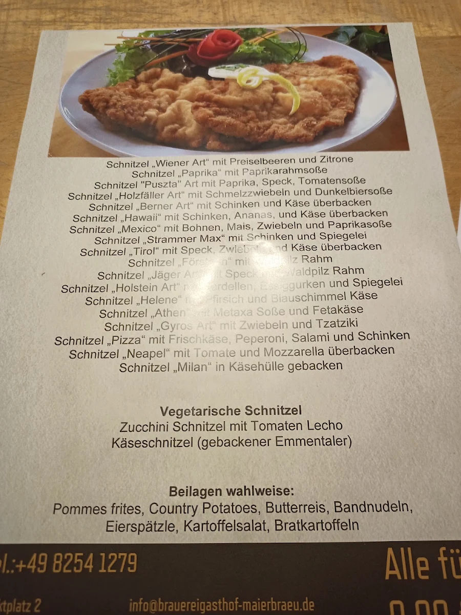 Speisekarte photo 5