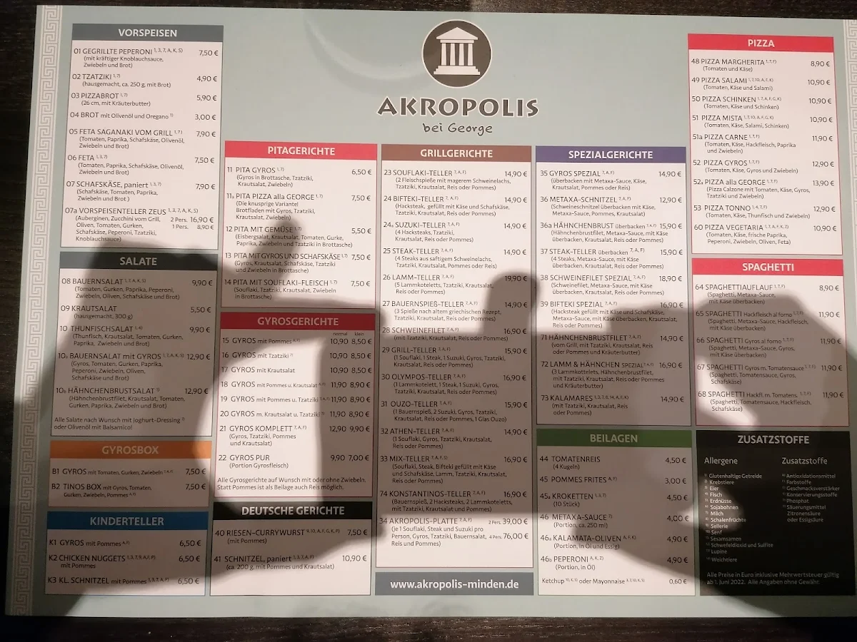 Speisekarte photo 6