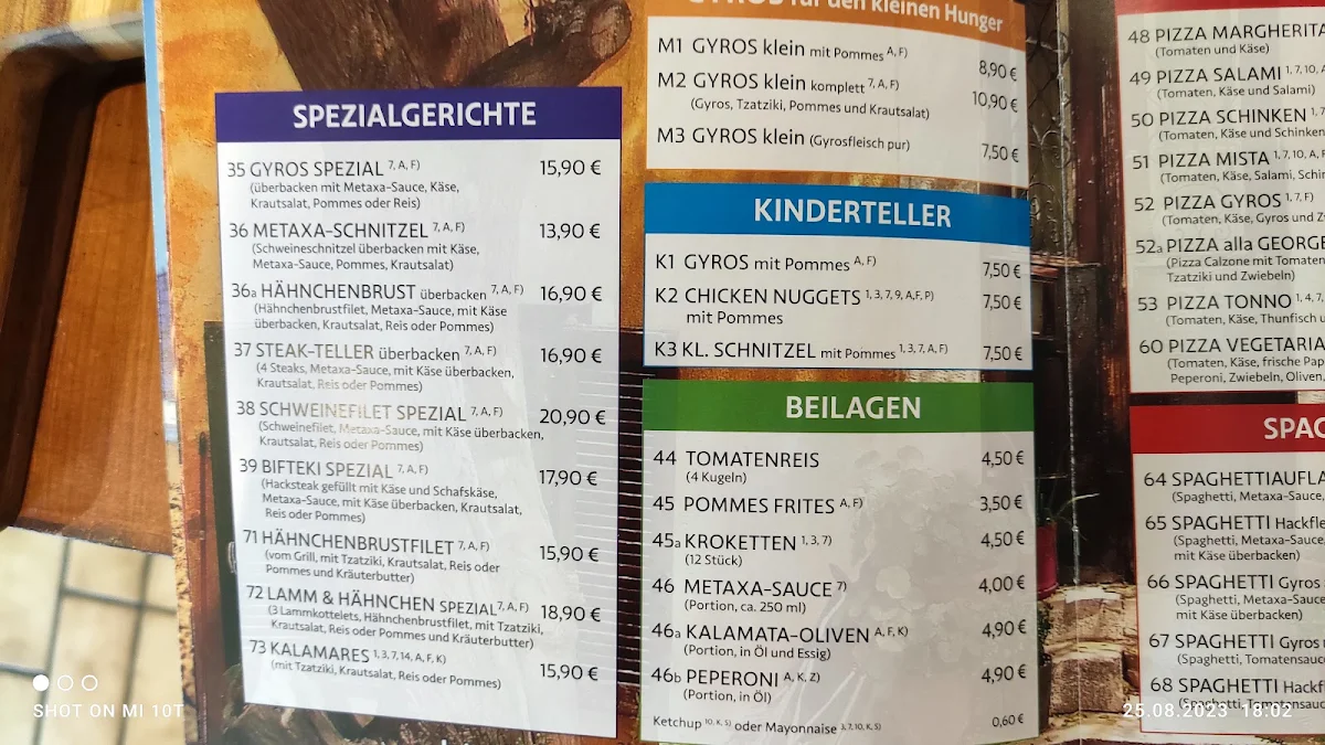 Speisekarte photo 9