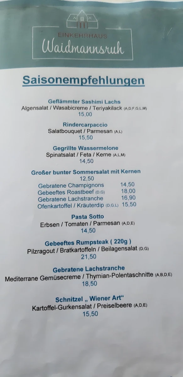 Speisekarte photo 7