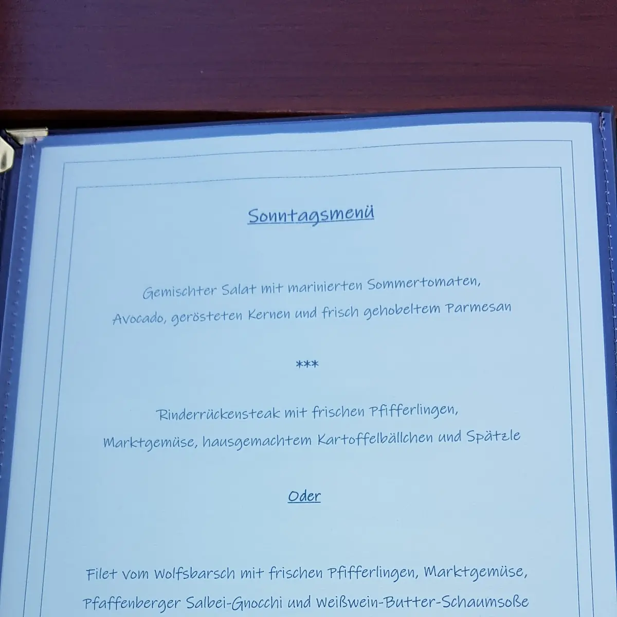 Speisekarte photo 4