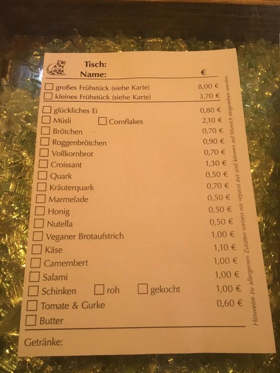 Speisekarte photo 1