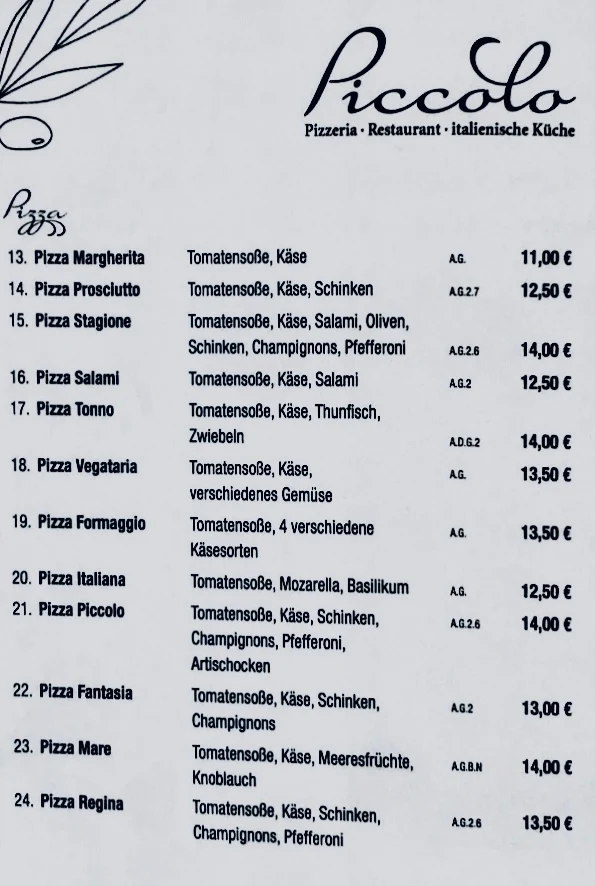 Speisekarte photo 3