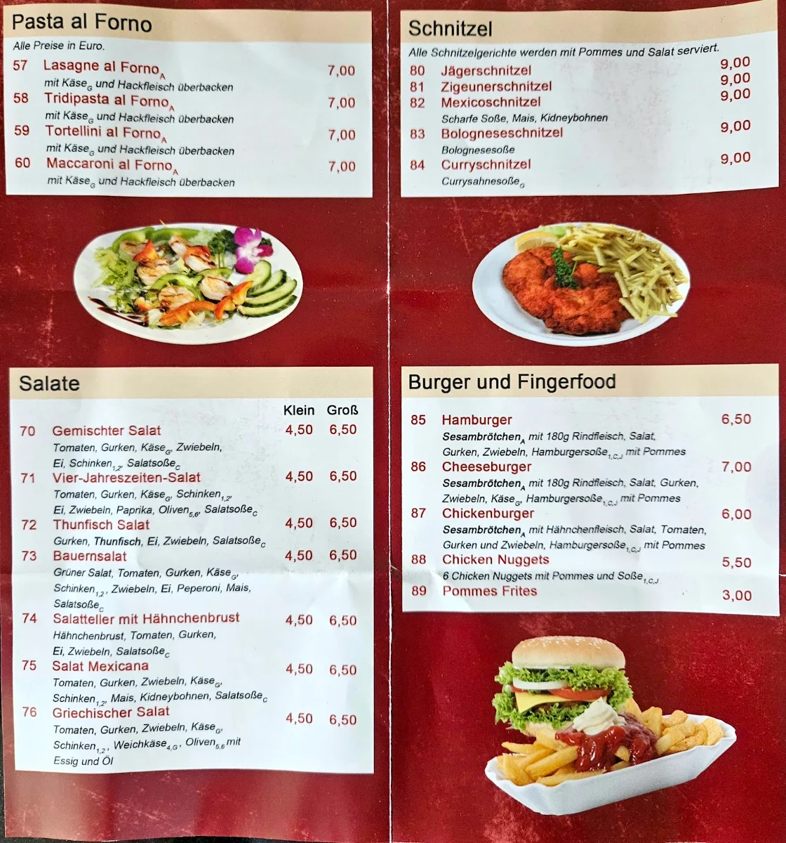 Speisekarte photo 2