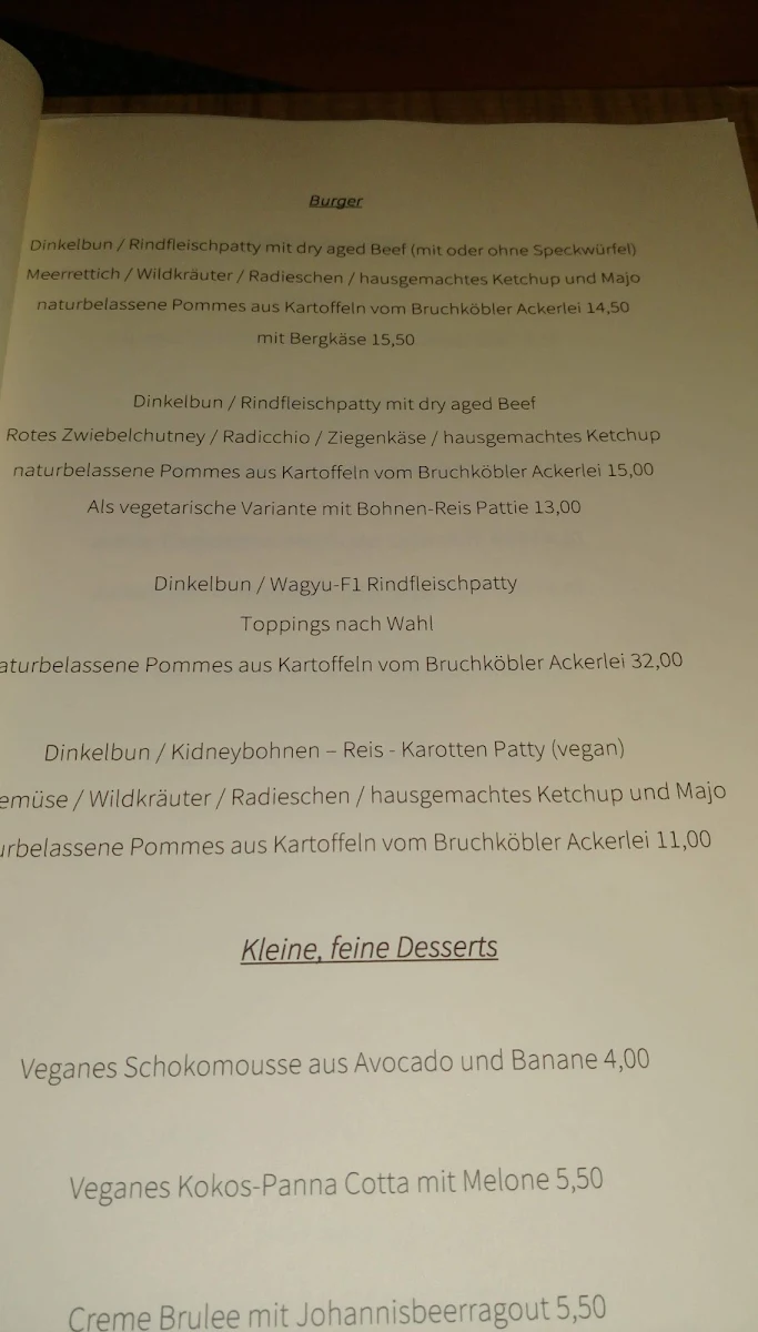 Speisekarte photo 3