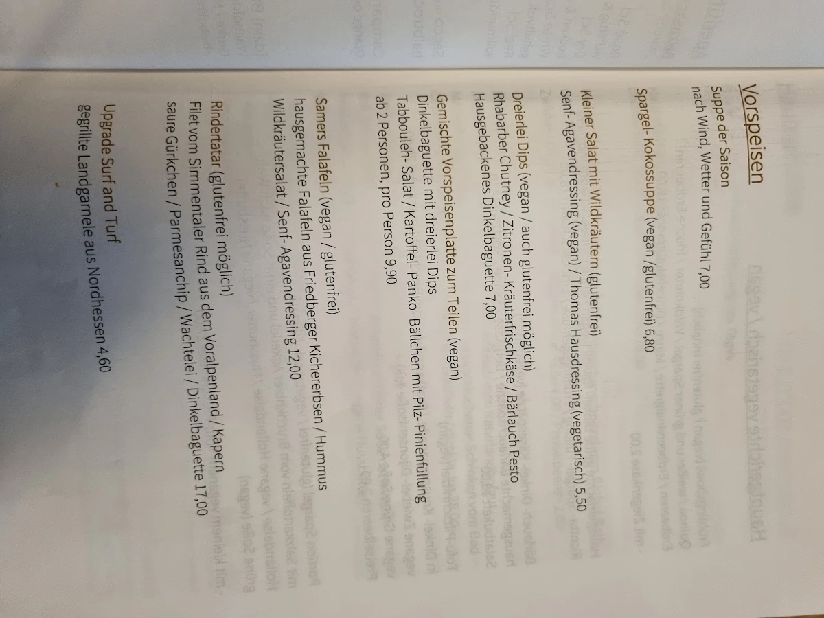 Speisekarte photo 4