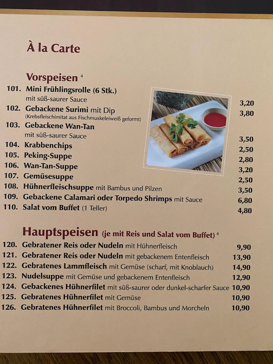 Speisekarte photo 5